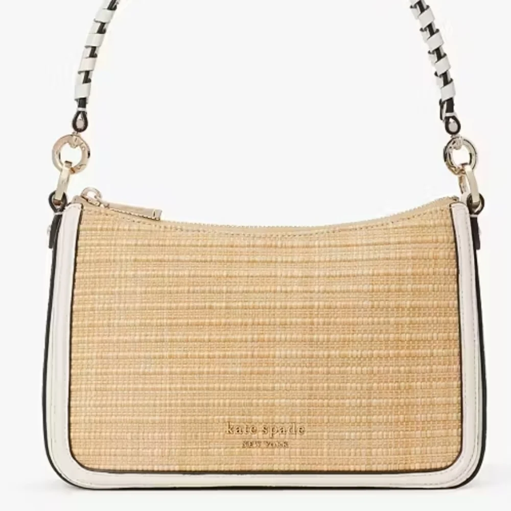 Kate Spade Hudson Straw Bag - Picture 2 of 8